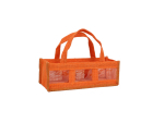 Sac toile de jute orange